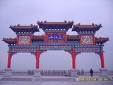 古建筑亭廊、牌坊