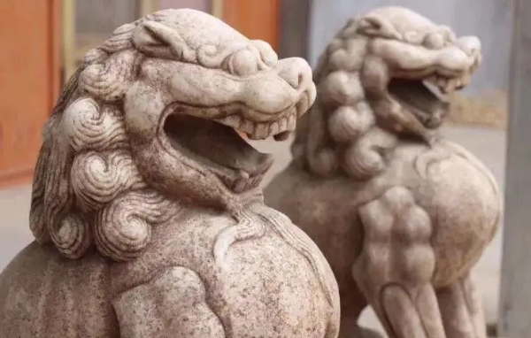 在古建筑中有哪些常见的狮子